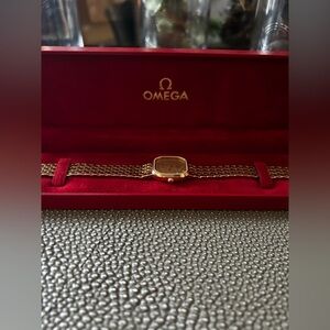 Women’s Vintage Gold Omega Watch